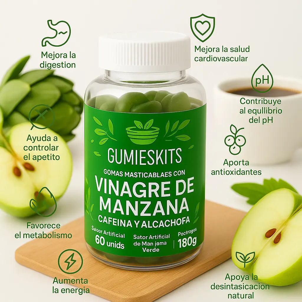 Gumieskits Gomitas Vinagre de Manzana