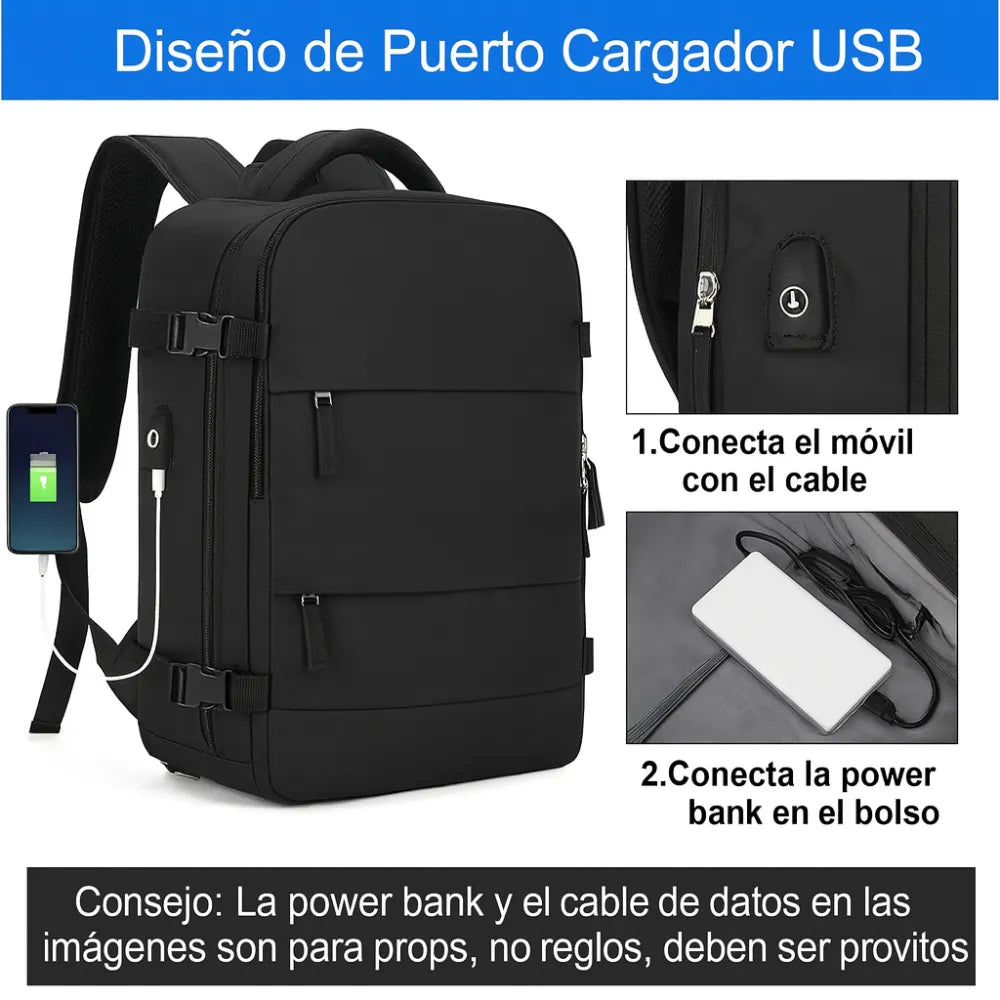 Morral viajero de gran capacidad