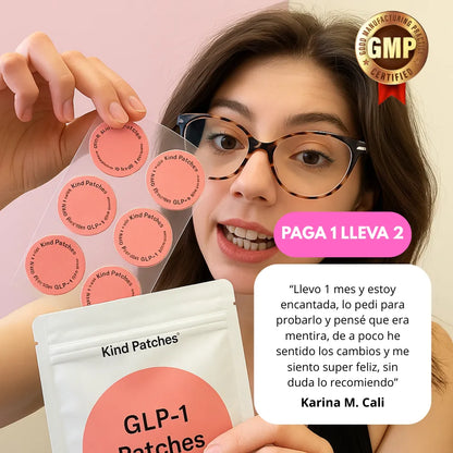 Parches GLP - Menos Hinchazón, Más Control OFERTA 2X1