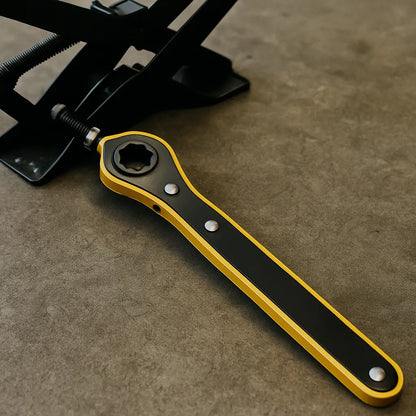 Llave Ratchet para Gato: Domina el cambio de llantas en segundos + Adaptador y Envío GRATIS