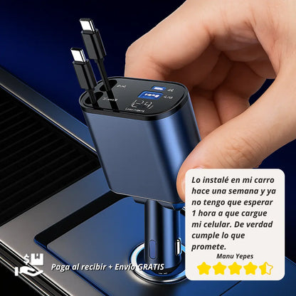 Cargador Shoddy ™ — Carga Rápida 4 en 1