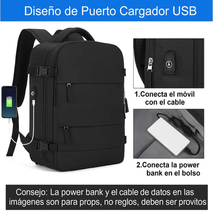 Morral viajero de gran capacidad