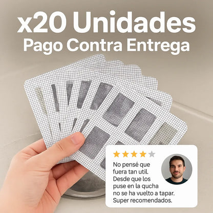 Filtro Desechable para Drenaje X20 Unidades
