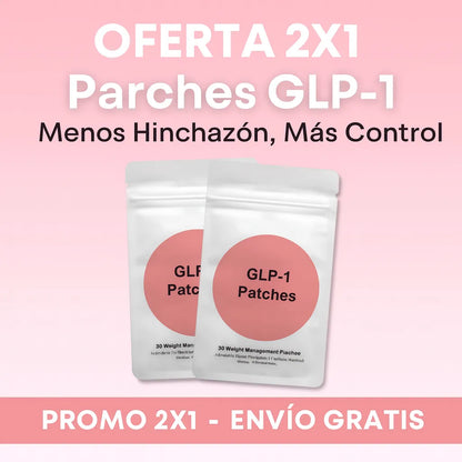 Parches GLP - Menos Hinchazón, Más Control OFERTA 2X1
