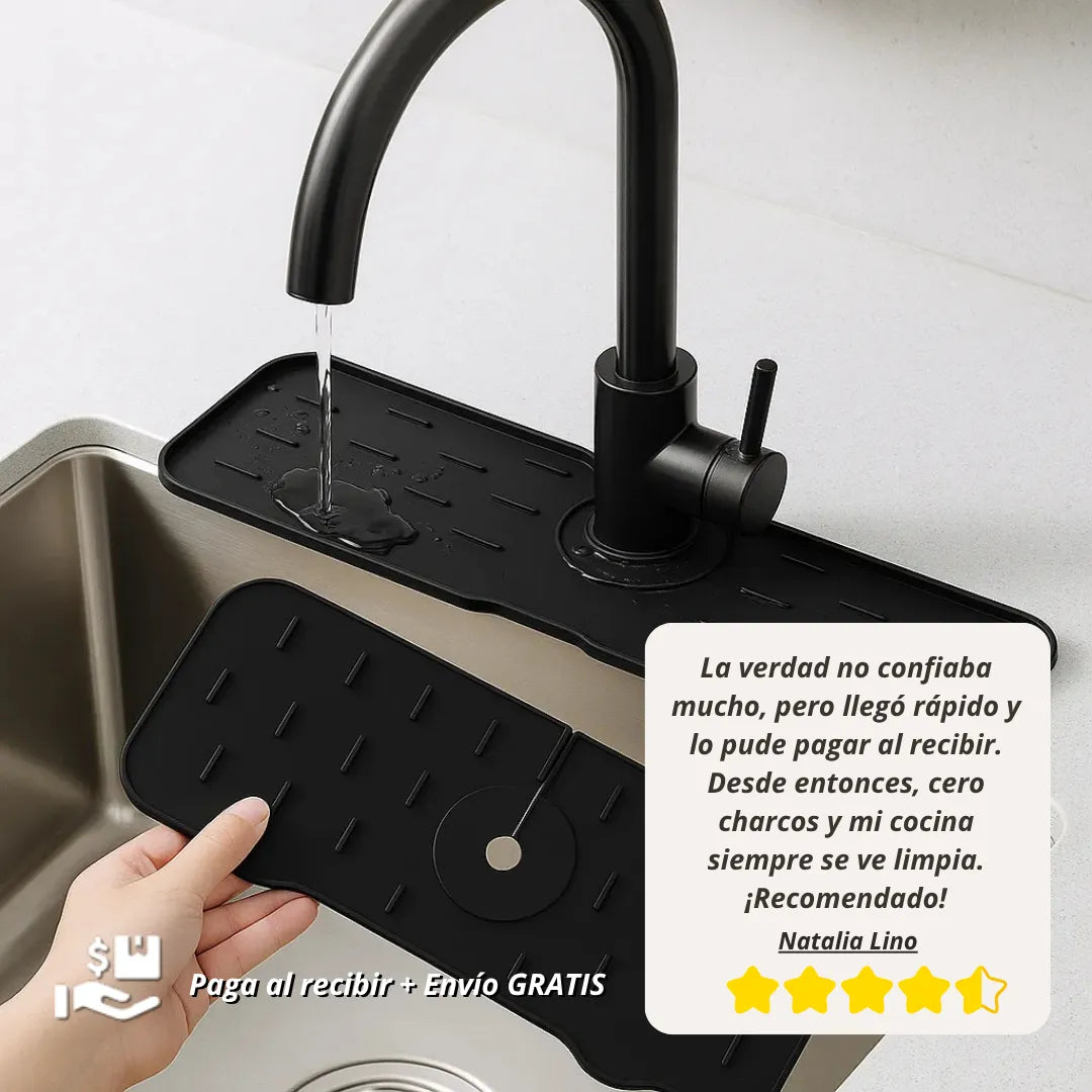 Escurridor de Grifo Absorbente 2x1